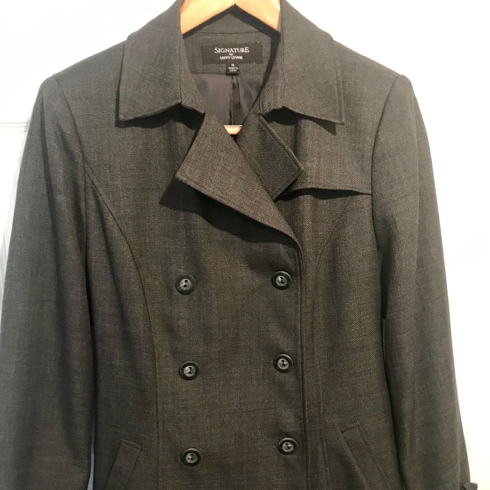 Signature by Larry Levine PeaCoat